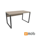 Masa B-130 Truffle cu cadrul negru