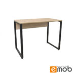 Masa B 100 Sonoma cadrul negru 100x55