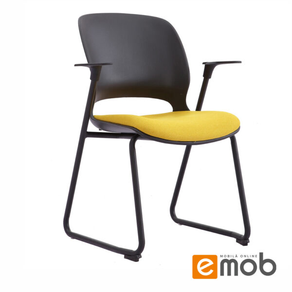 Scaun de Birou NEO (Negru-Galben)