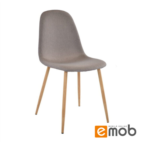 Scaun C-710 Denim Cappucino+Transprint Legs