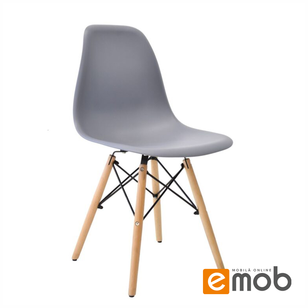 Scaun Eames A-37 Grey