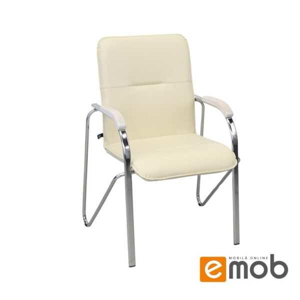 Scaun de Birou SAMBA Chrome V-18 Beige