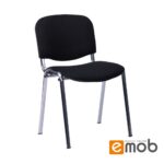 Scaun de Birou ISO C11 Negru (chrome)