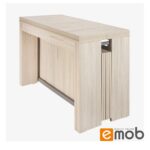Masă extensibilă CONSOLE 6 în 1 (Fleetwood Alb)